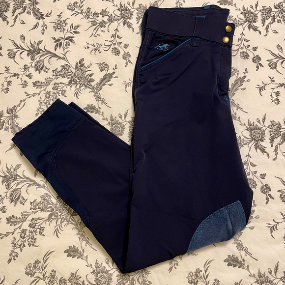 Piper Evolution High Rise Breech - Navy w/ Teal, 30R - Picture 1 of 5